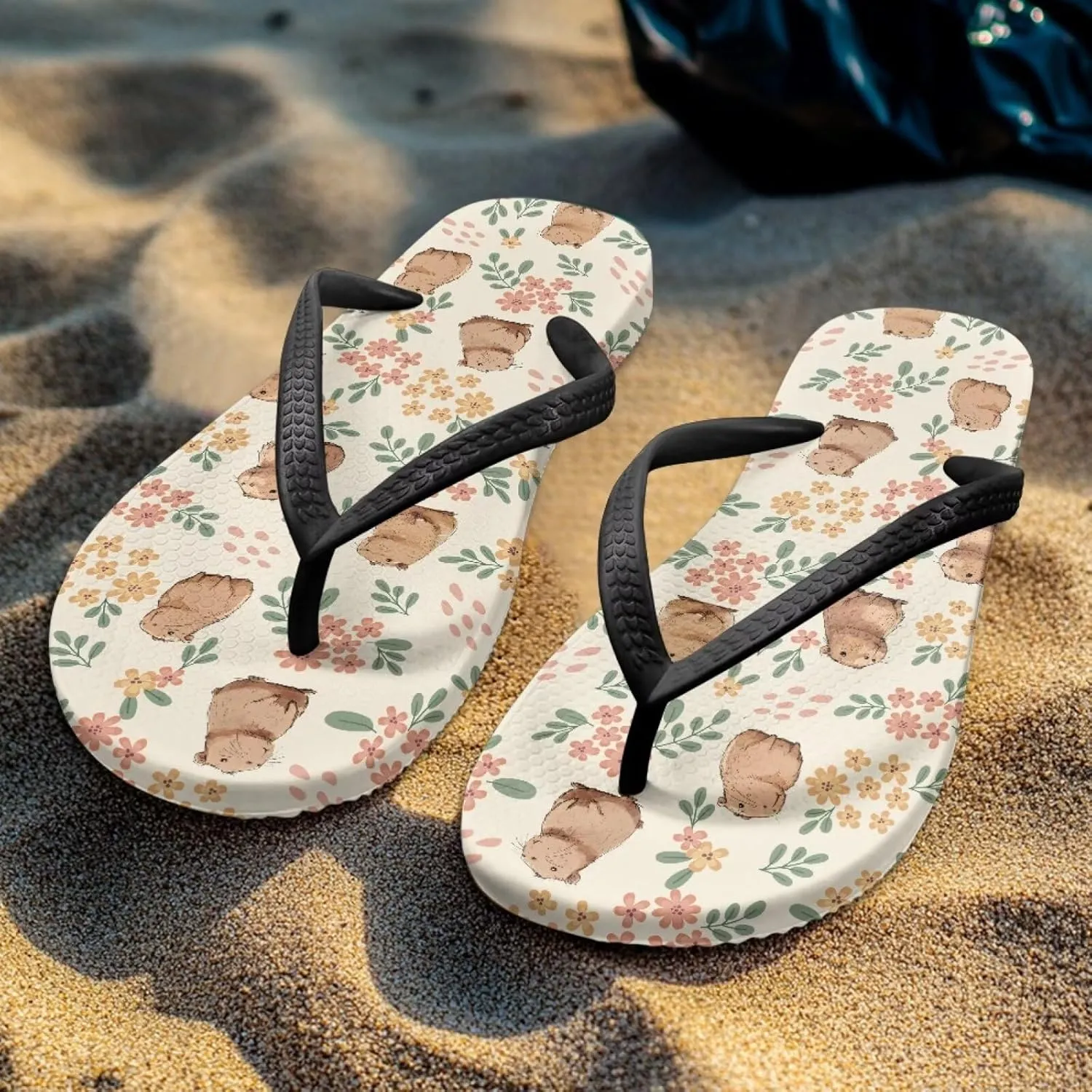 Women's Beach Pool Flip Flops Waterproof Walking Thong Sandals Slippers Summer Outdoor Indoor Shoes