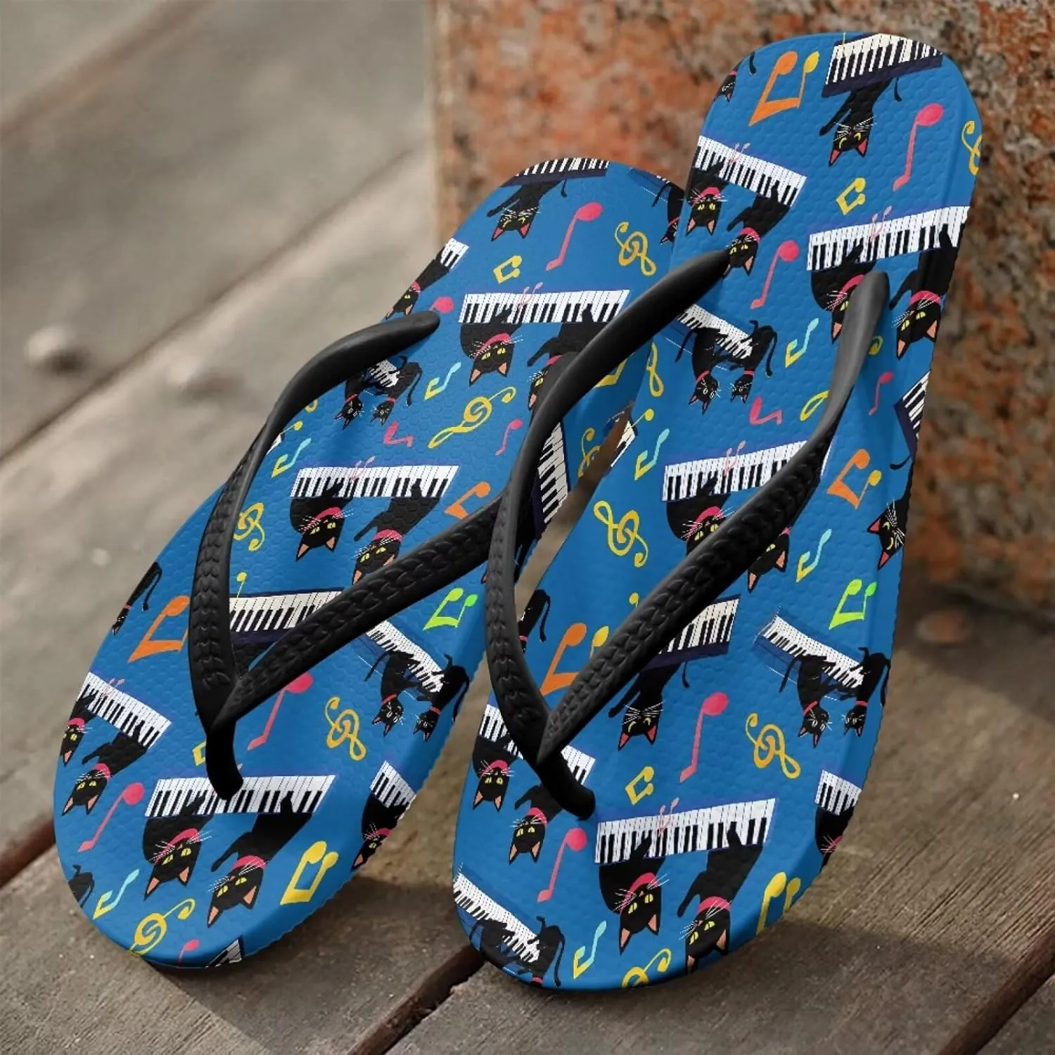 Women's Beach Pool Flip Flops Waterproof Walking Thong Sandals Slippers Summer Outdoor Indoor Shoes