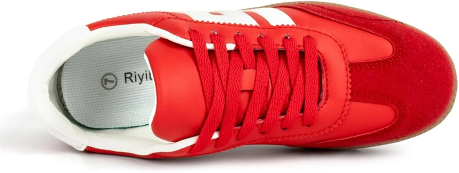 Womens Classic Fasion Tennis Sneakers Comfortable Causual Walking Shoes Women's Trendy Skate Shoes