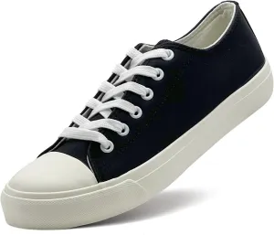 Women’s Men’s Fashion Sneakers Low Top PU Leather Shoes for Women Men Classic Lace Up Sneakers Casual Tennis Walking Shoes Comfortable