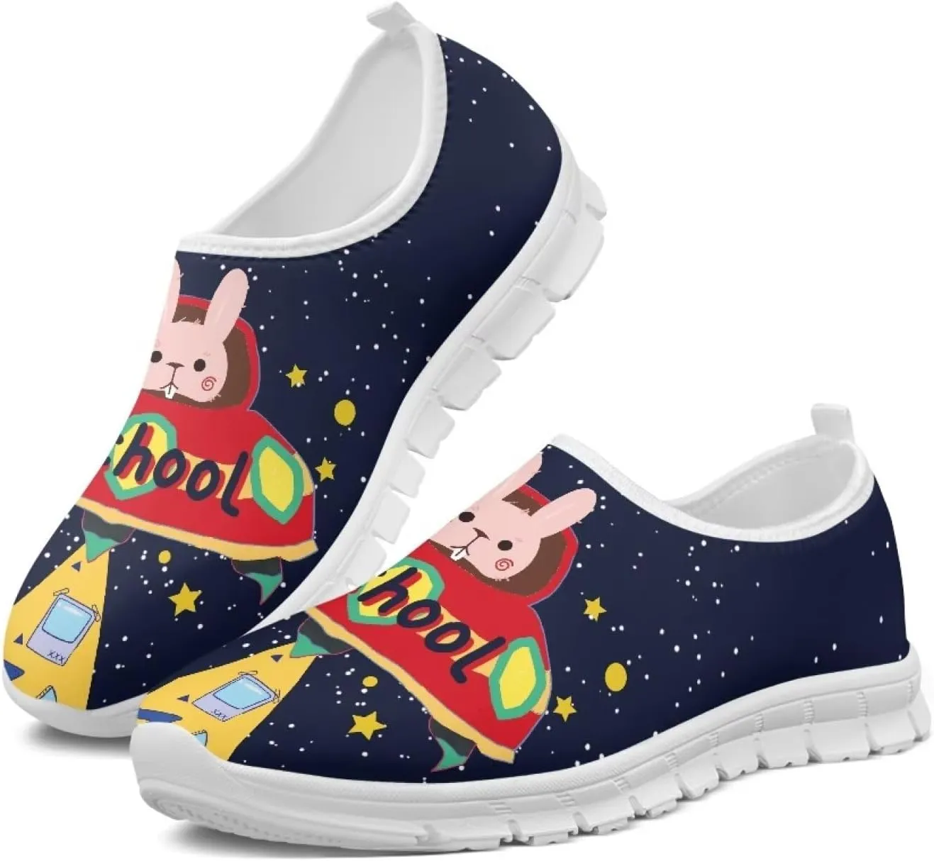 Women's Sneaker Casual Low Top Outdoor Walking Sneaker Soft Lightweight Breathable Slip On Summer Shoes for Ladies