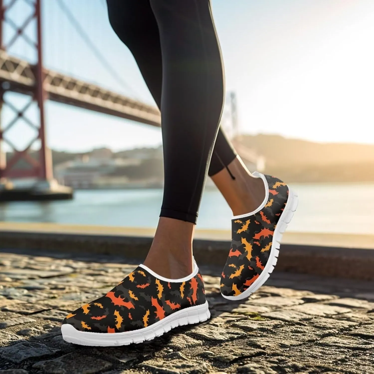 Women's Sneakers Casual Lightweight Slip On Running Sneakers Low Top Comfortable Walking Sneakers for Womens