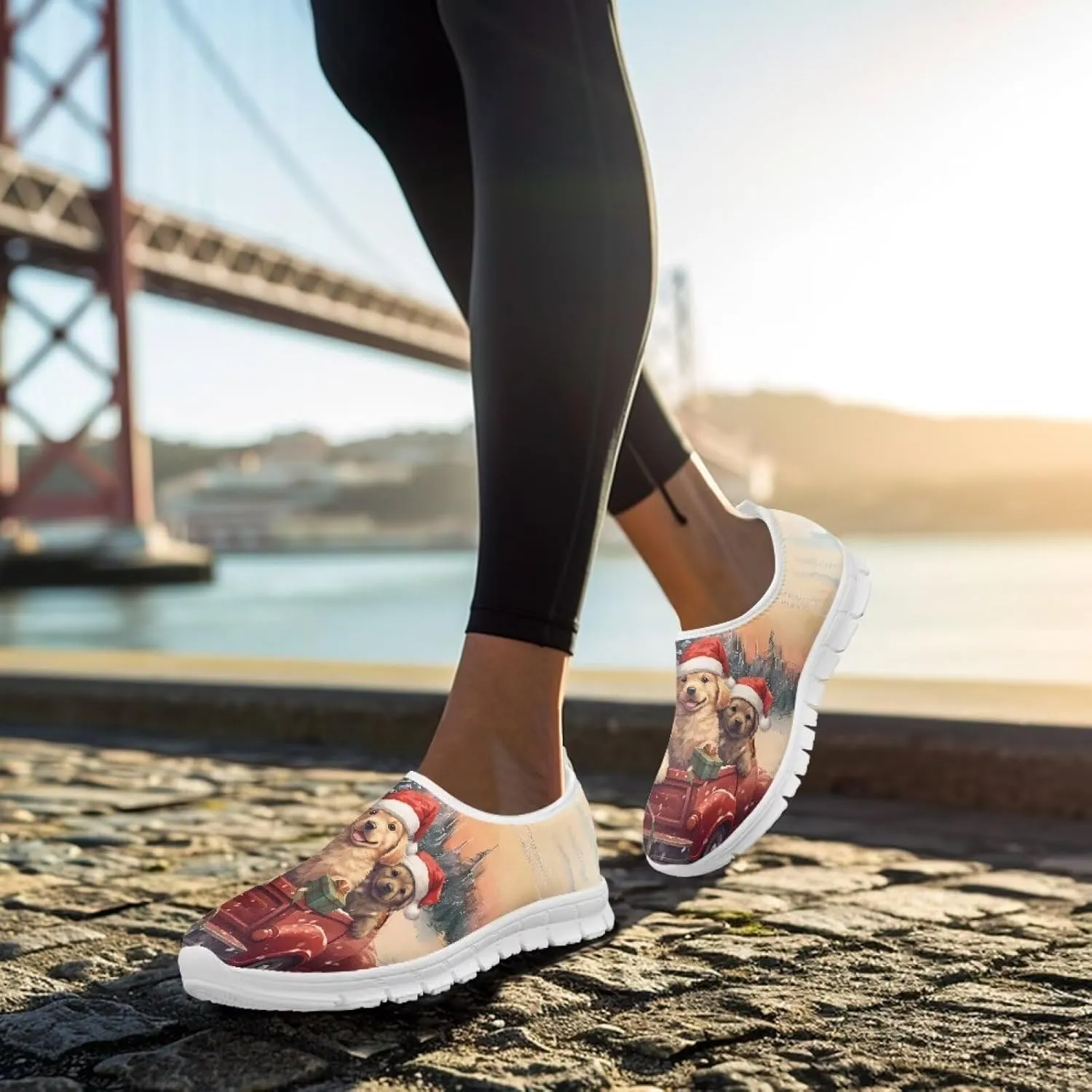 Women's Sneakers Casual Low Top Walking Sneaker Flat Breathable Soft Slip On Outdoor Lightweight Shoes for Women