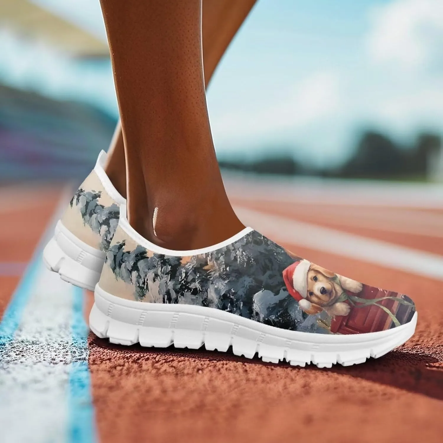 Women's Sneakers Casual Low Top Walking Sneaker Flat Breathable Soft Slip On Outdoor Lightweight Shoes for Women