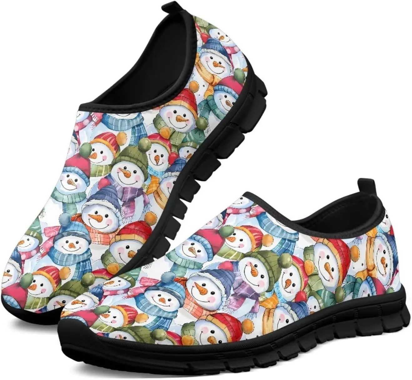 Women's Sneakers Casual Low Top Walking Sneaker Flat Outdoor Breathable Slip On Soft Holiday Shoes for Women