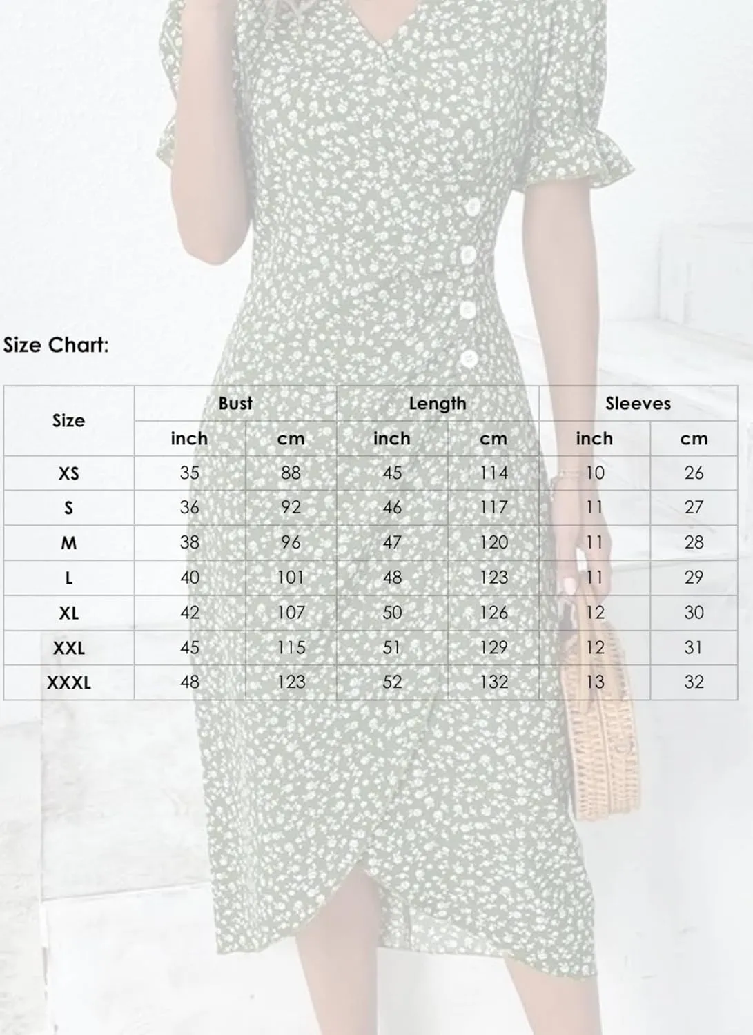 Women's Vintage V Neck A Line Front Button Green Floral Print Short Sleeve Midi Dress 2025 Summer Casual Elegant Dress