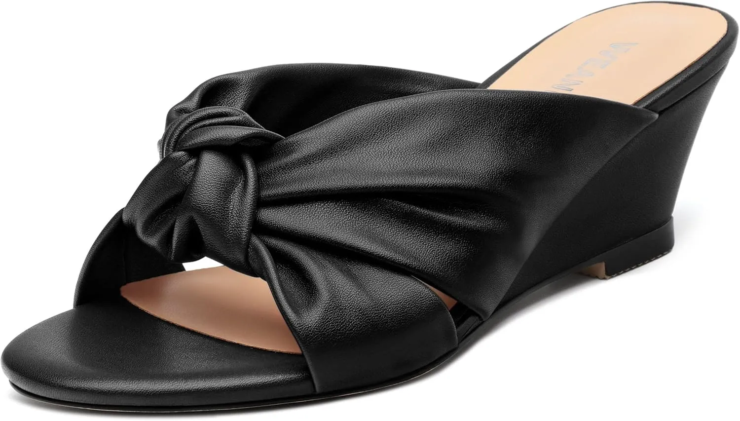 Women's Wedge Heel Sandals,Round Open Toe Slope Sandals for women,Casual Party,Dating,Vacation,Summer Must Have Sandals