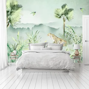 Yala's Jaguar WIV-193 Wall Mural - Transform Your Child's Room into a Jungle Adventure